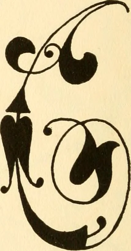 An illustration from How to paint flowers, scrolls and fancy borders for up-to-date show cards, posters, display signs and decorating, 1915, leaf 123