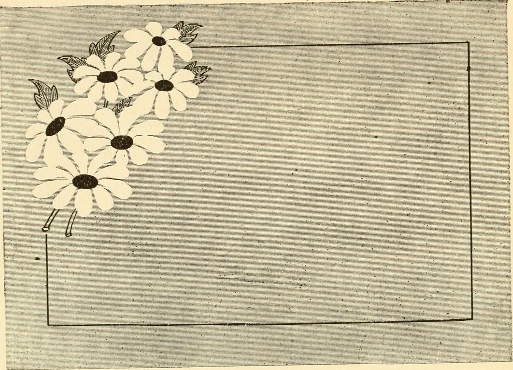 An illustration from How to paint flowers, scrolls and fancy borders for up-to-date show cards, posters, display signs and decorating, 1915, leaf 13