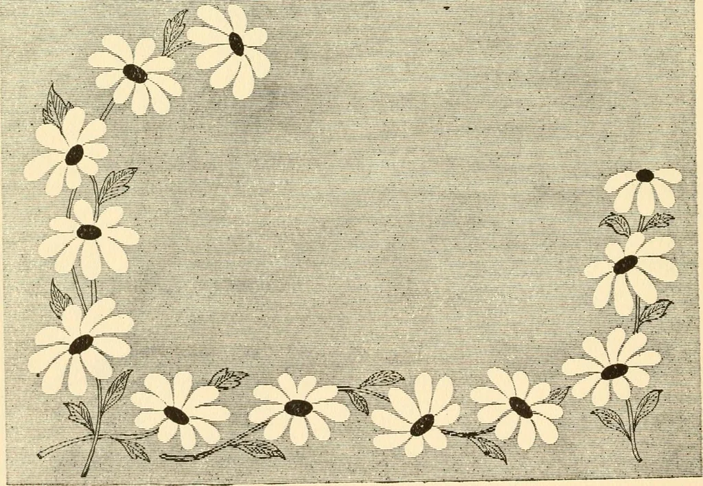 An illustration from How to paint flowers, scrolls and fancy borders for up-to-date show cards, posters, display signs and decorating, 1915, leaf 13