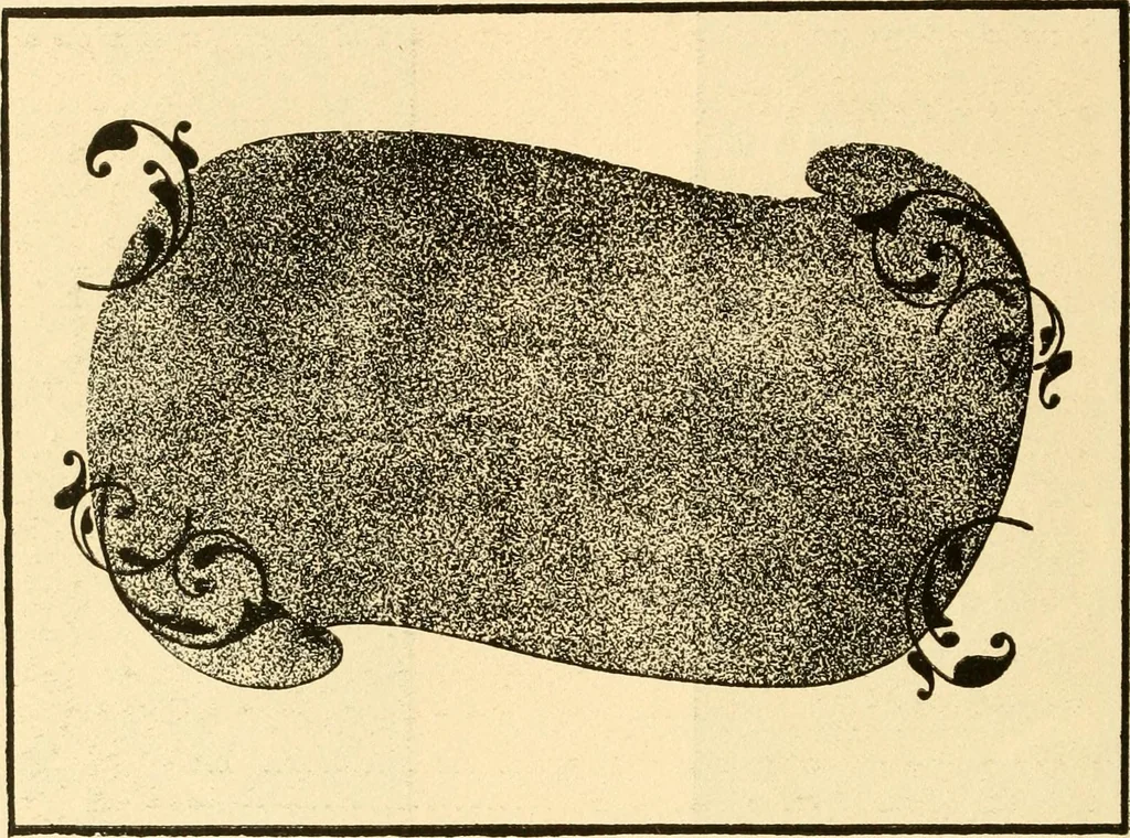 An illustration from How to paint flowers, scrolls and fancy borders for up-to-date show cards, posters, display signs and decorating, 1915, leaf 131