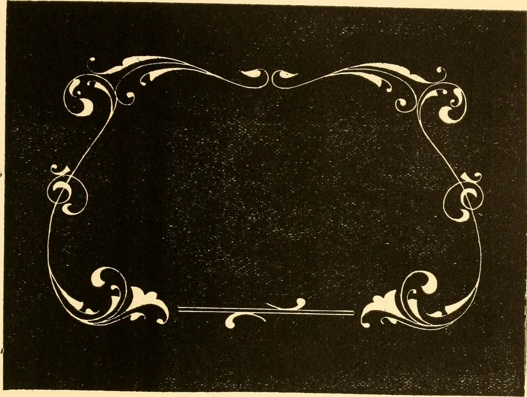 An illustration from How to paint flowers, scrolls and fancy borders for up-to-date show cards, posters, display signs and decorating, 1915, leaf 132