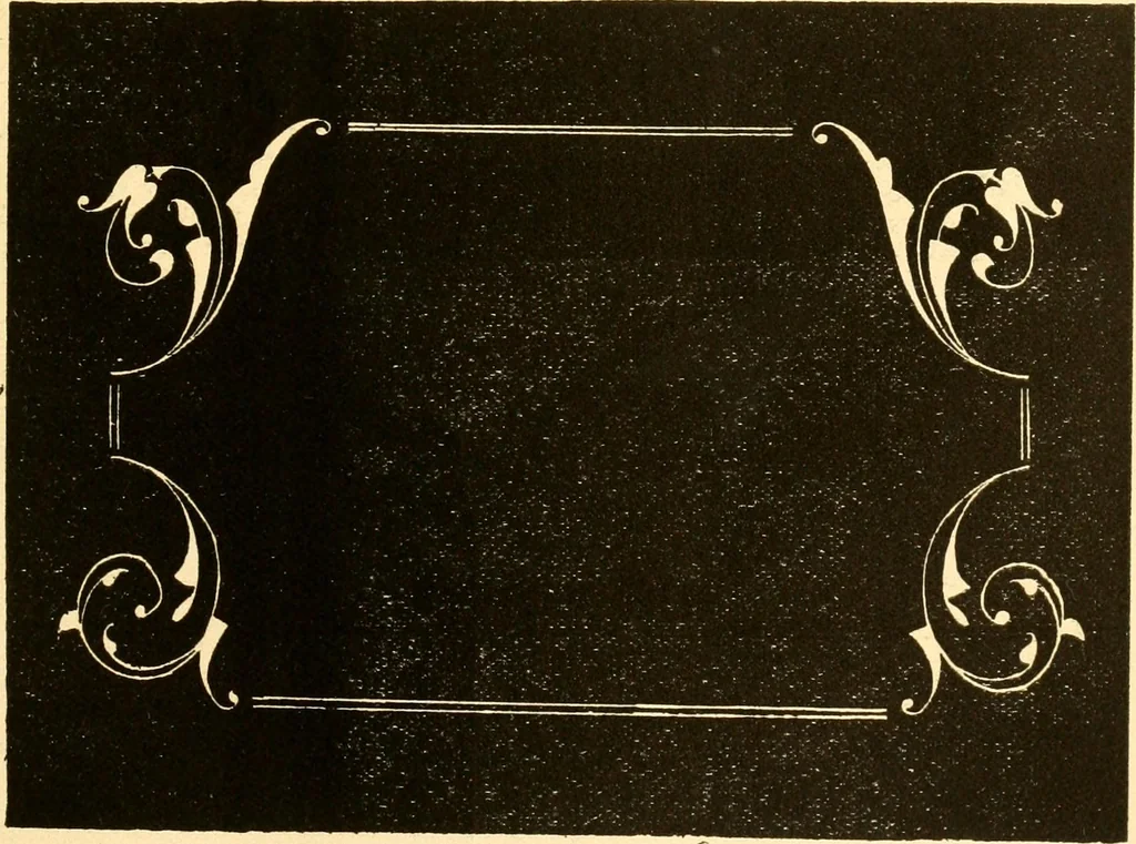 An illustration from How to paint flowers, scrolls and fancy borders for up-to-date show cards, posters, display signs and decorating, 1915, leaf 132