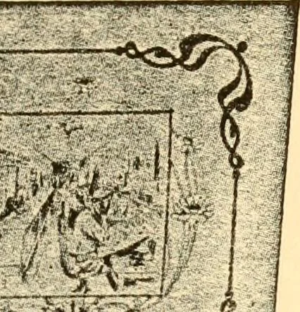 An illustration from How to paint flowers, scrolls and fancy borders for up-to-date show cards, posters, display signs and decorating, 1915, leaf 138