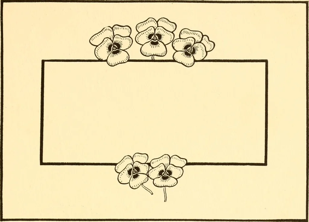 An illustration from How to paint flowers, scrolls and fancy borders for up-to-date show cards, posters, display signs and decorating, 1915, leaf 20