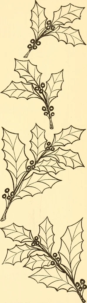An illustration from How to paint flowers, scrolls and fancy borders for up-to-date show cards, posters, display signs and decorating, 1915, leaf 46