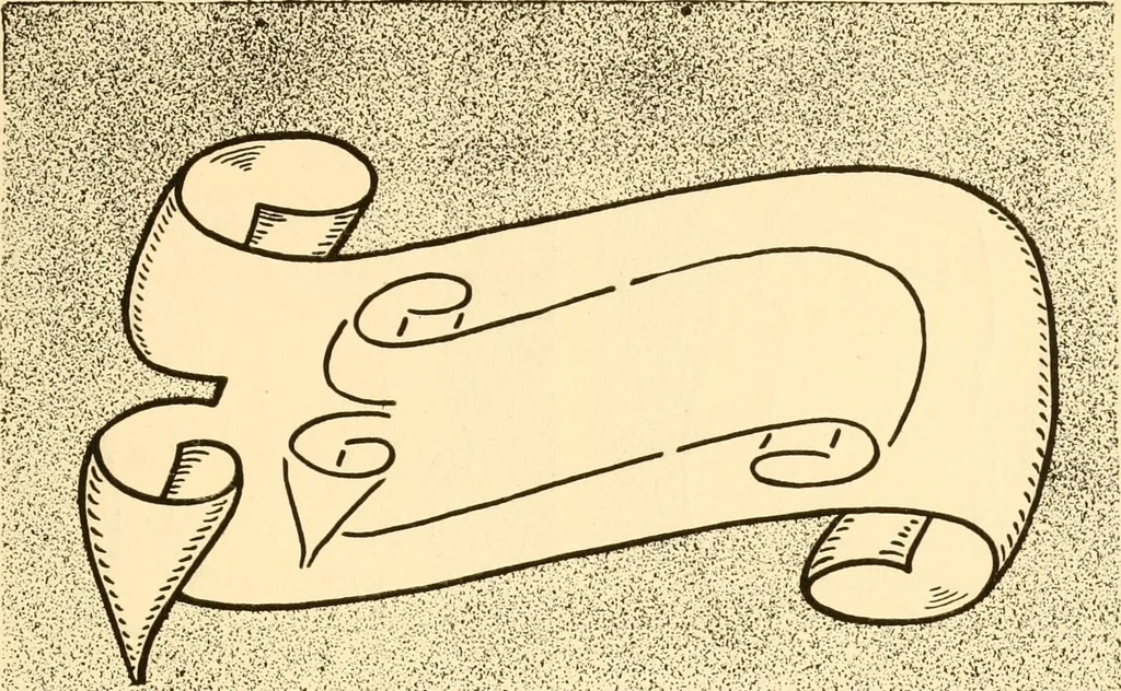 An illustration from How to paint flowers, scrolls and fancy borders for up-to-date show cards, posters, display signs and decorating, 1915, leaf 56