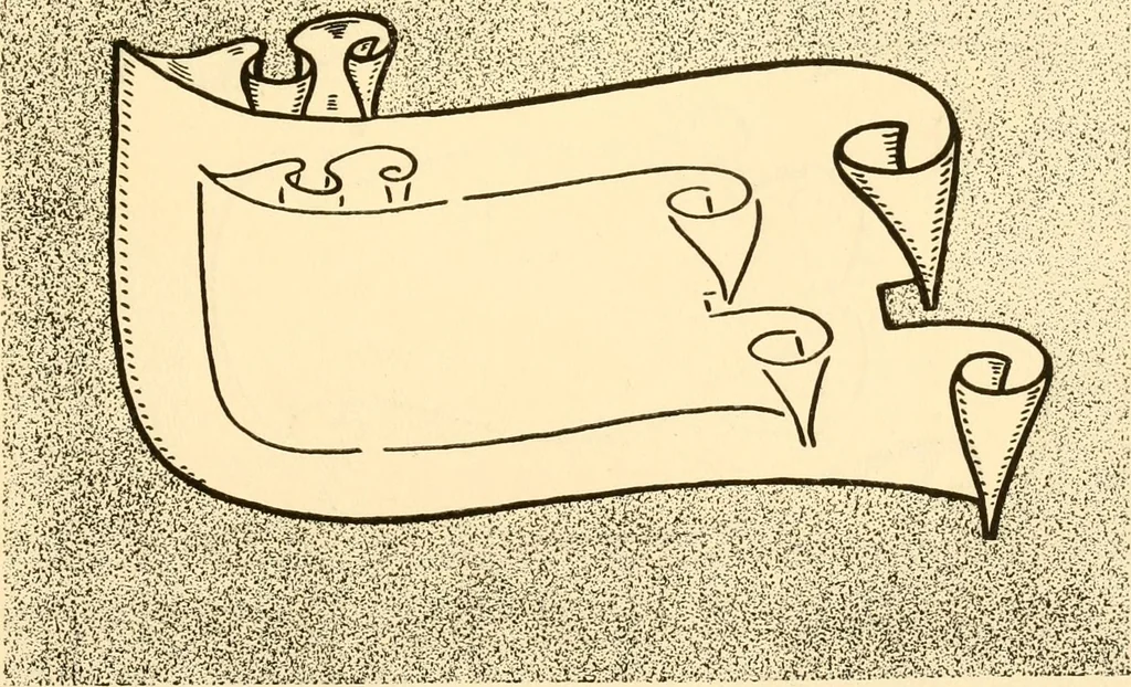 An illustration from How to paint flowers, scrolls and fancy borders for up-to-date show cards, posters, display signs and decorating, 1915, leaf 56
