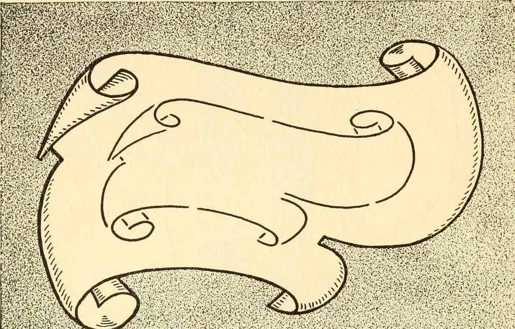 An illustration from How to paint flowers, scrolls and fancy borders for up-to-date show cards, posters, display signs and decorating, 1915, leaf 63