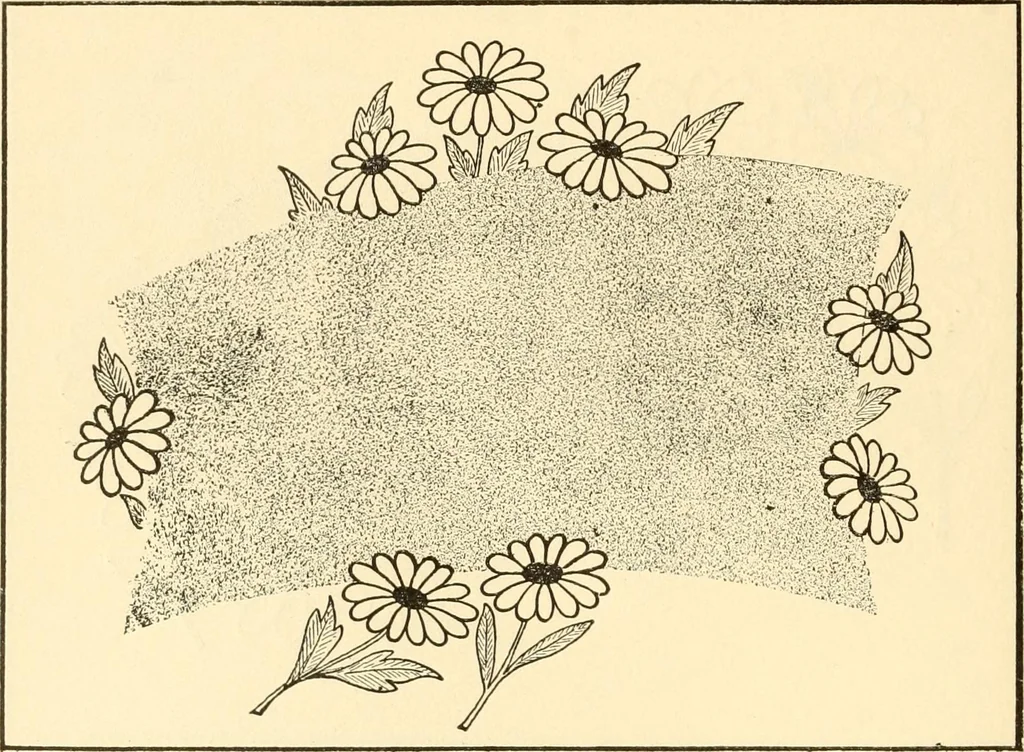 An illustration from How to paint flowers, scrolls and fancy borders for up-to-date show cards, posters, display signs and decorating, 1915, leaf 67