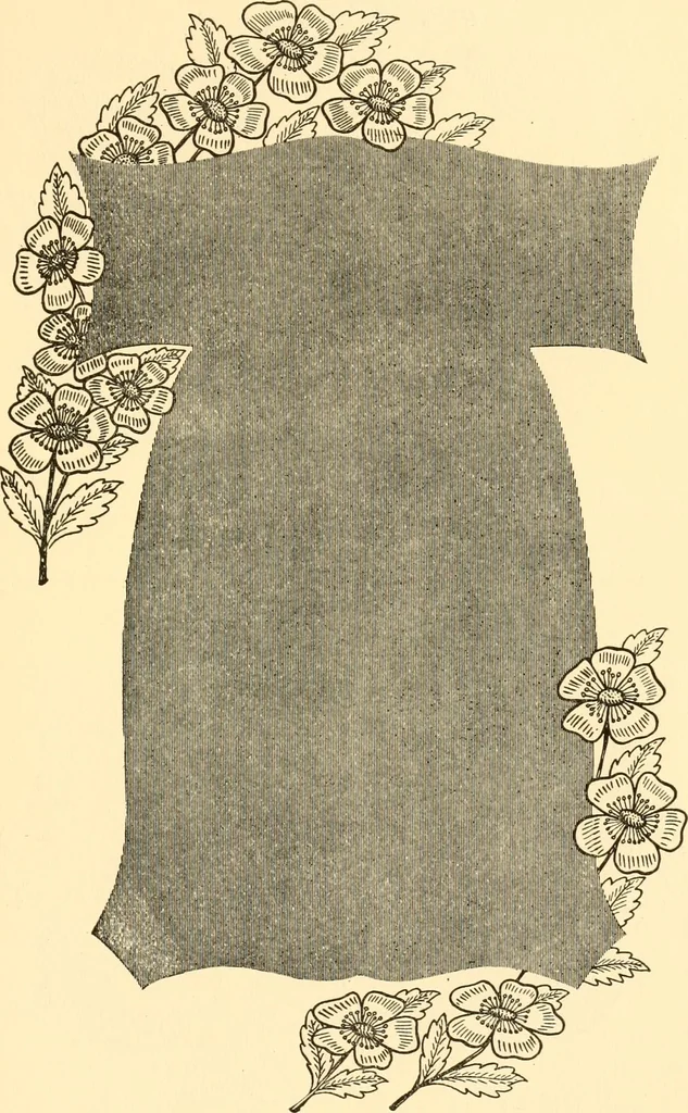 An illustration from How to paint flowers, scrolls and fancy borders for up-to-date show cards, posters, display signs and decorating, 1915, leaf 84