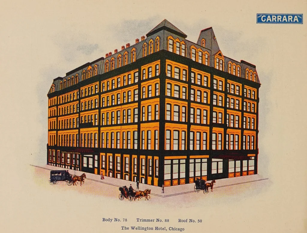 An illustration from How to paint a house cheap, 1890, leaf 12