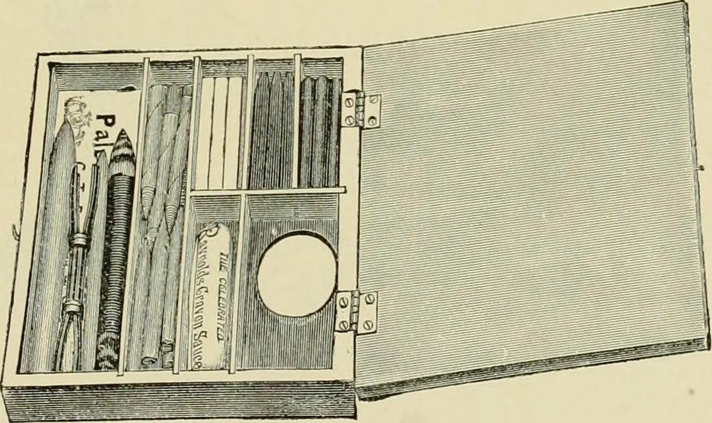 An illustration from How to paint : an instruction book with full description of all the materials necessary., 1894, leaf 160