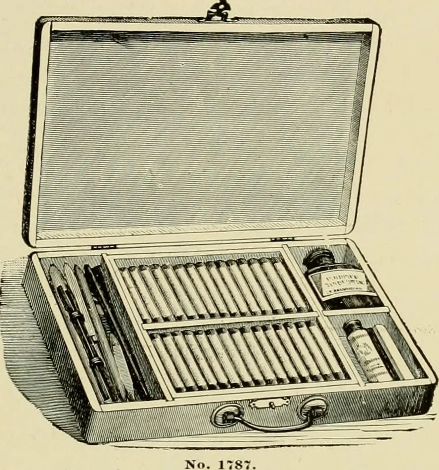 An illustration from How to paint : an instruction book with full description of all the materials necessary., 1894, leaf 178