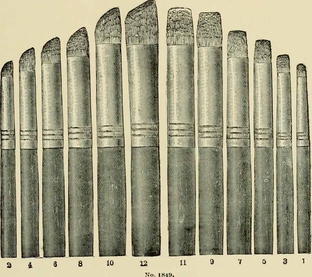 An illustration from How to paint : an instruction book with full description of all the materials necessary., 1894, leaf 196