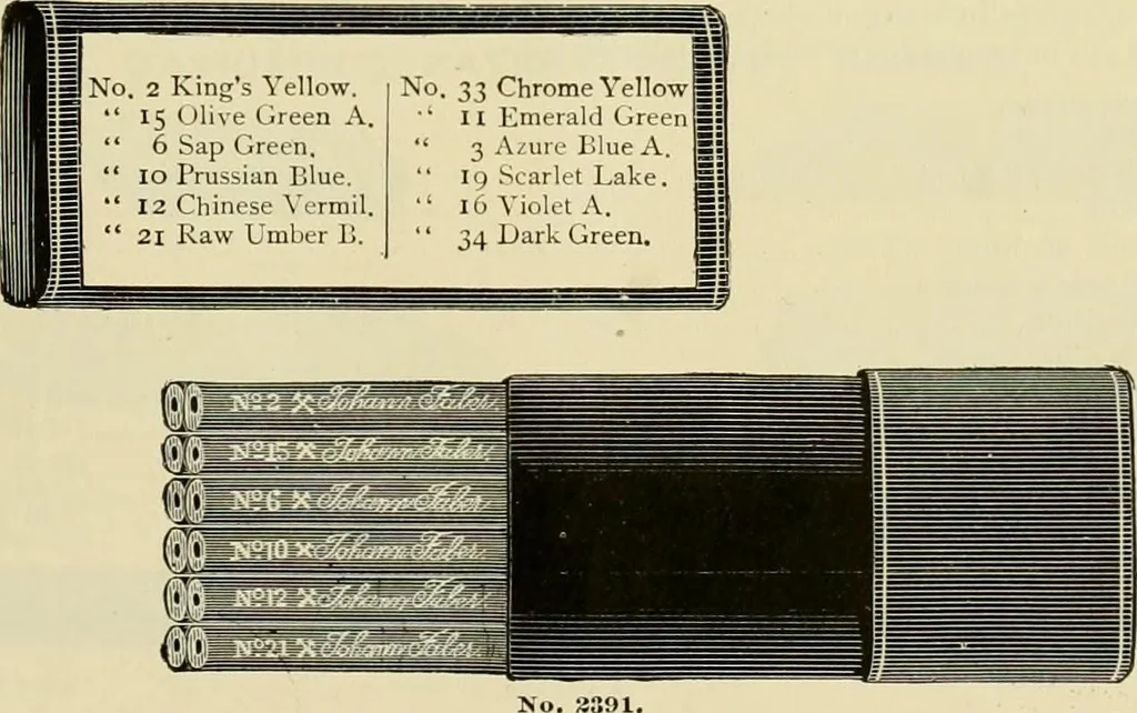 An illustration from How to paint : an instruction book with full description of all the materials necessary., 1894, leaf 266