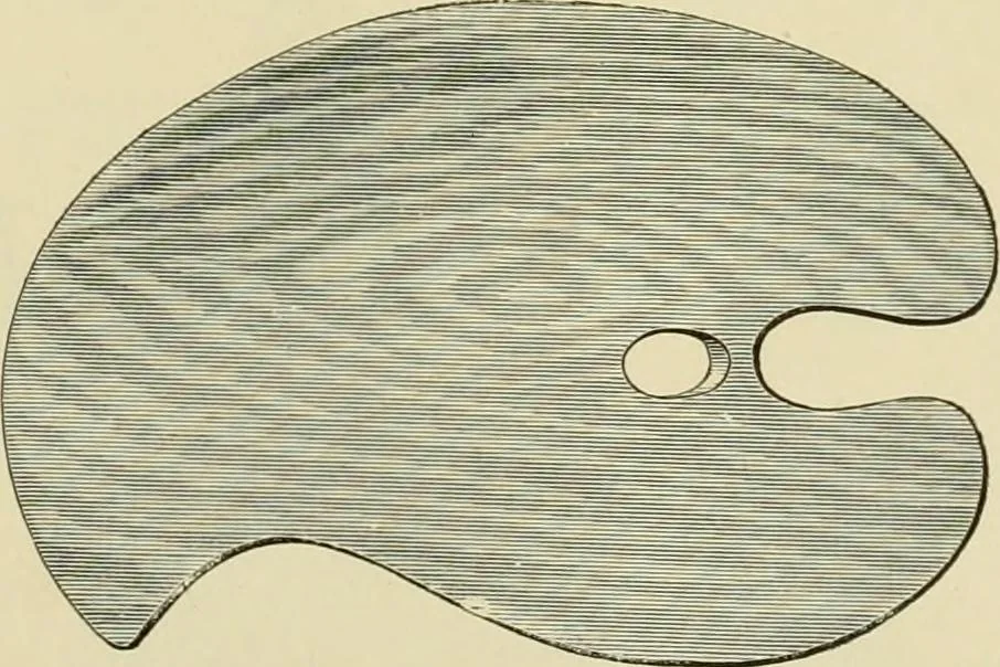 An illustration from How to paint : an instruction book with full description of all the materials necessary., 1894, leaf 30