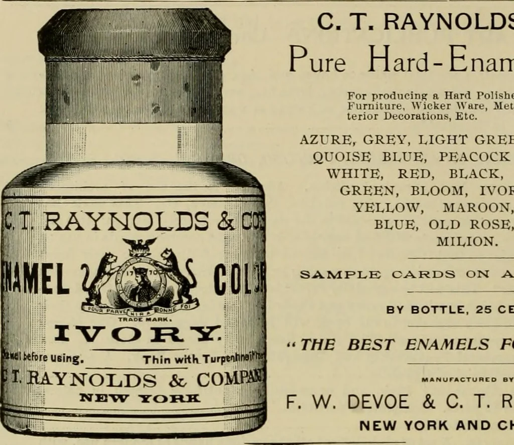 An illustration from How to paint : an instruction book with full description of all the materials necessary., 1894, leaf 333