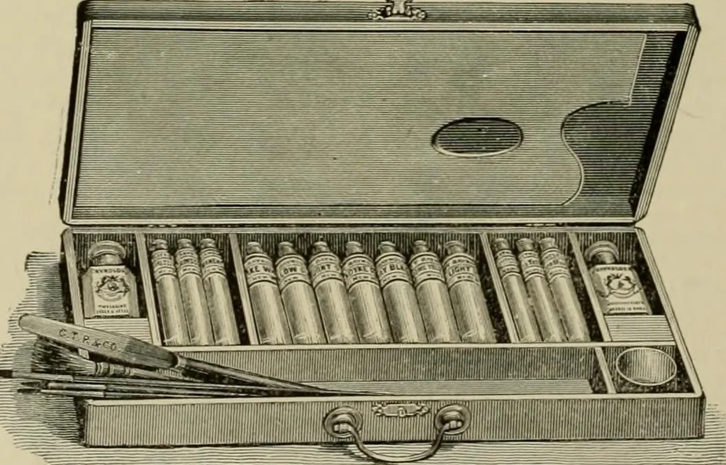 An illustration from How to paint : an instruction book with full description of all the materials necessary., 1894, leaf 37