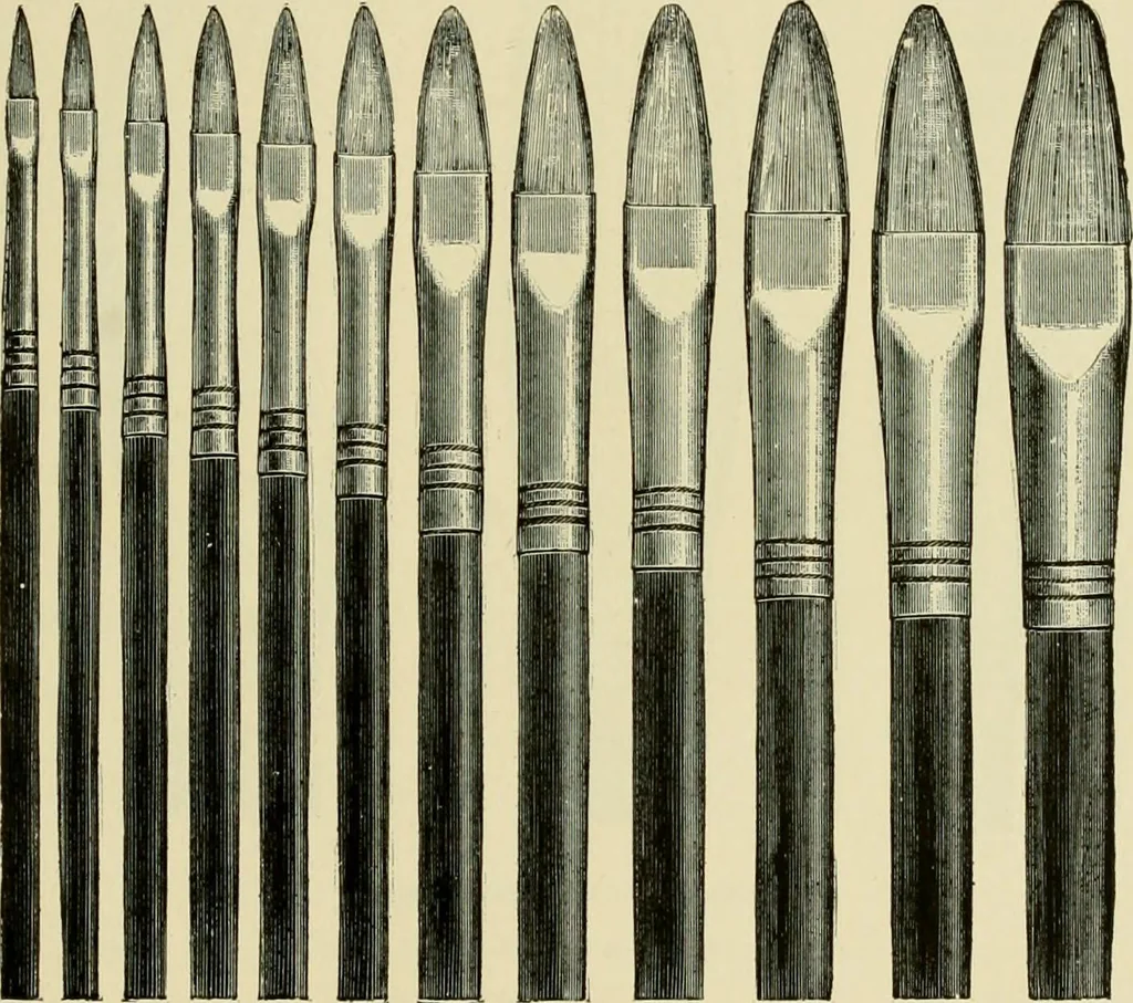 An illustration from How to paint : an instruction book with full description of all the materials necessary., 1894, leaf 46