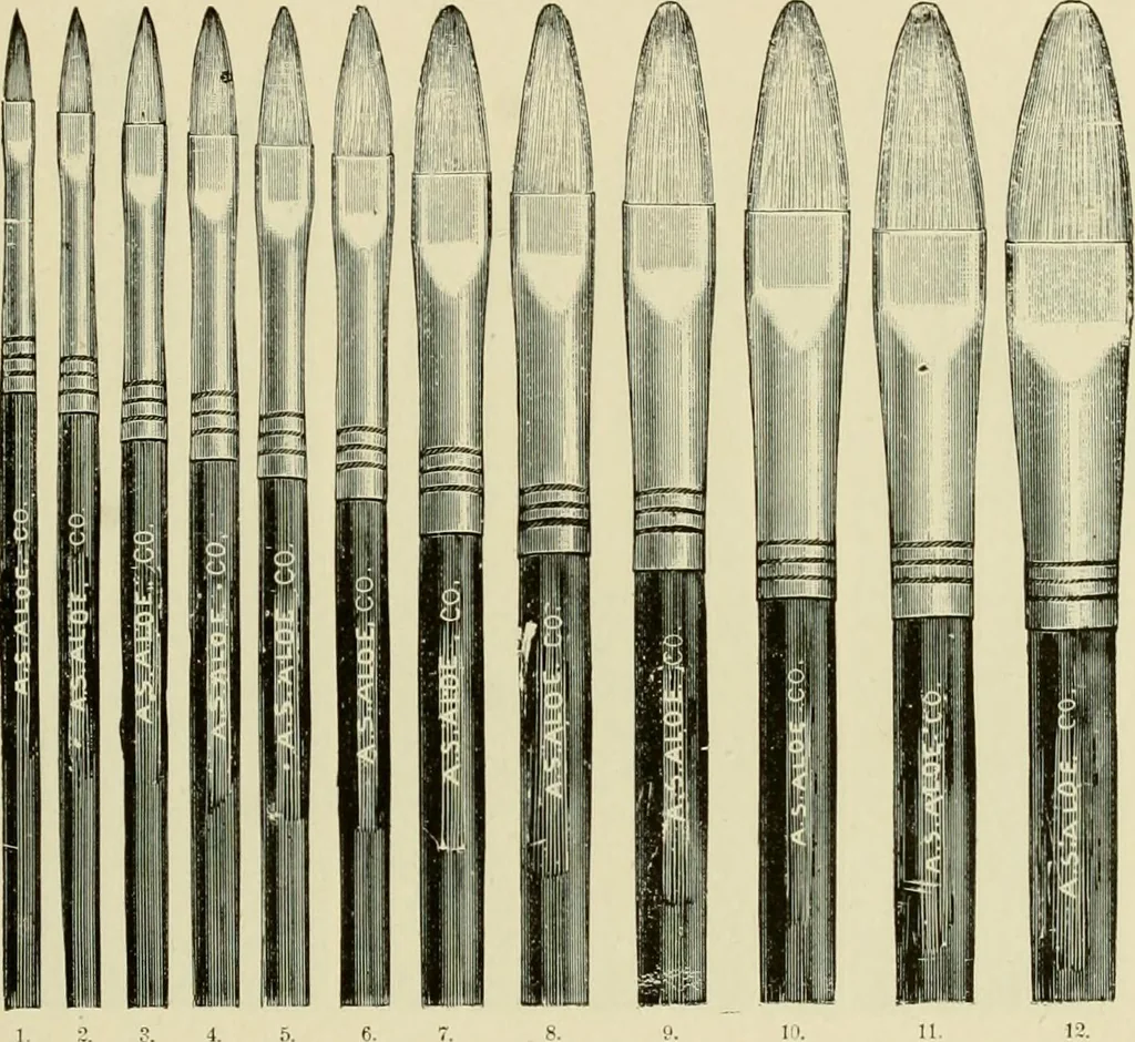 An illustration from How to paint : an instruction book with full description of all the materials necessary., 1894, leaf 48