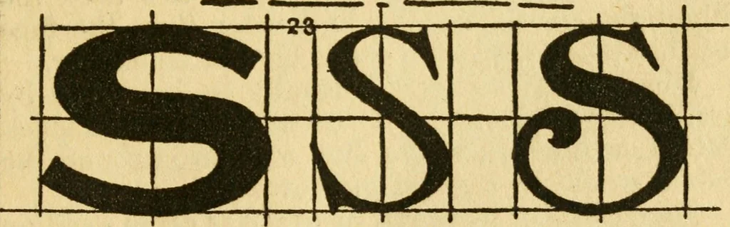 An illustration from How to paint signs and sho' cards, 1920, leaf 24