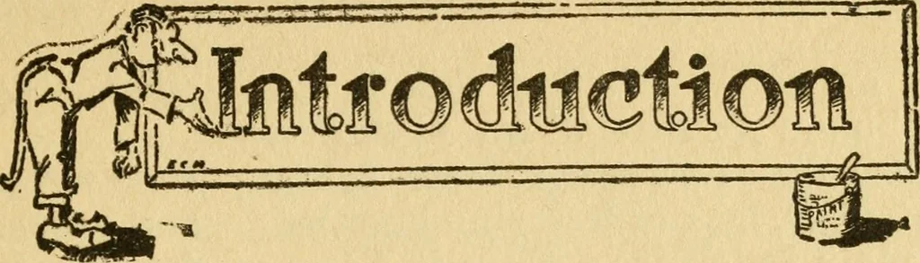 An illustration from How to paint signs and sho' cards, 1920, leaf 6