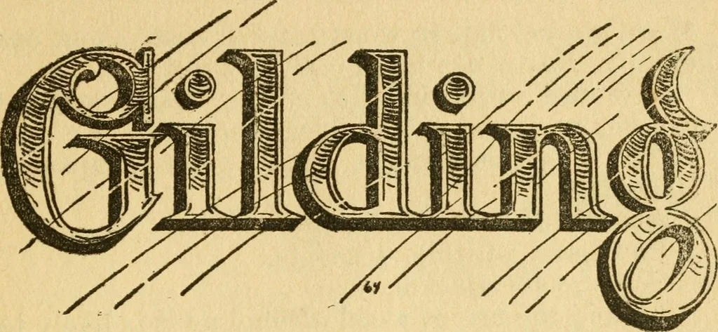 An illustration from How to paint signs and sho' cards, 1920, leaf 74