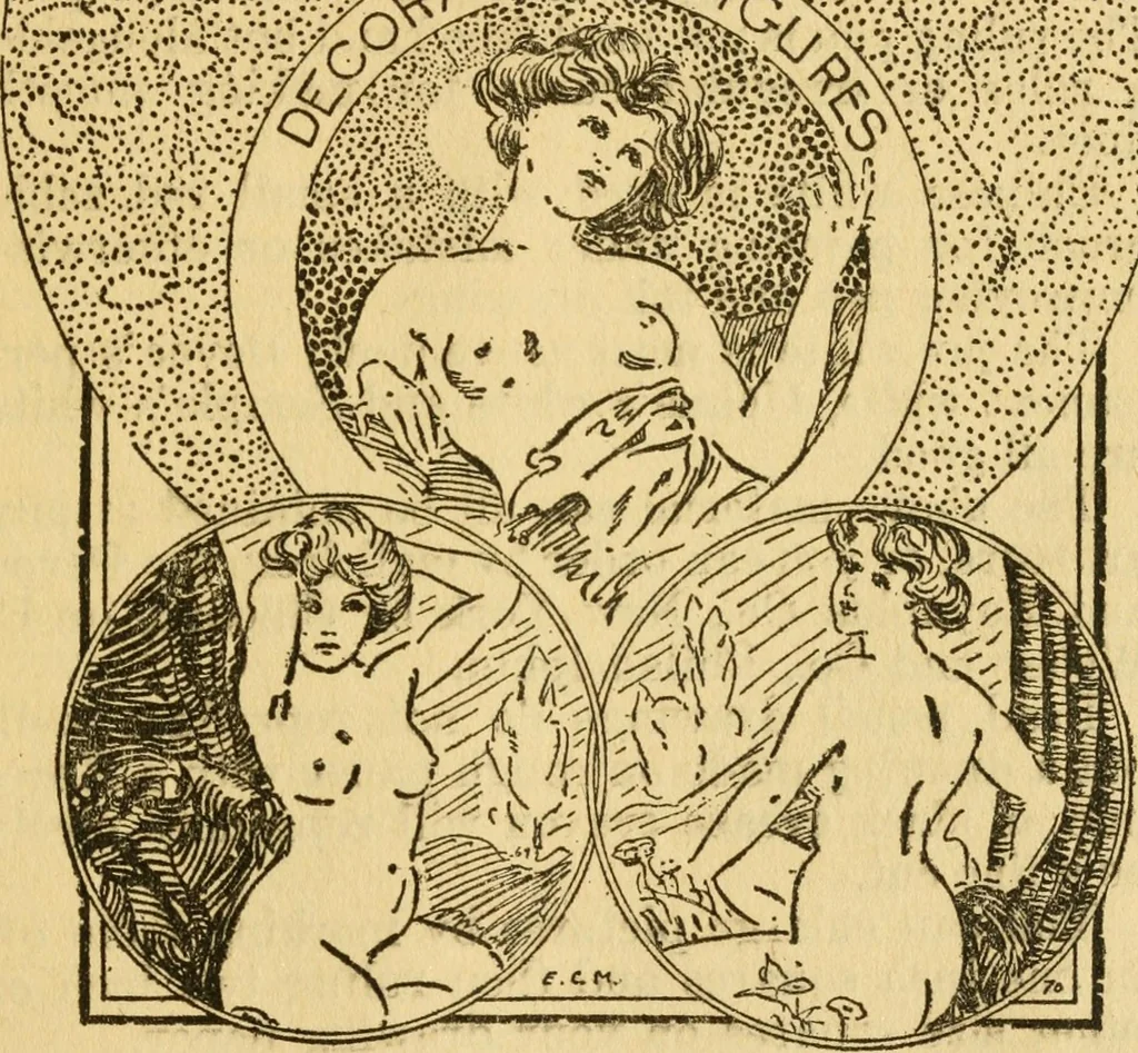 An illustration from How to paint signs and sho' cards, 1920, leaf 82