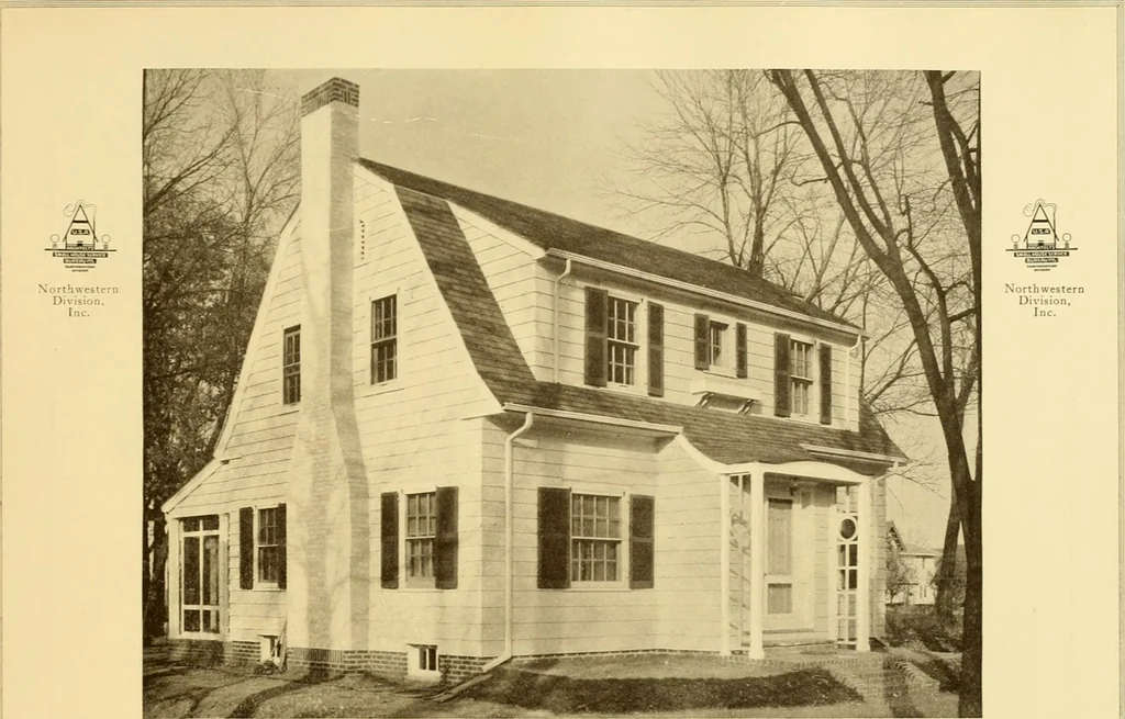 An illustration from How to plan, finance and build your home [by] the Architects’ small house service bureau., 1922, leaf 118