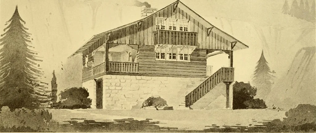 An illustration from How to plan, finance and build your home [by] the Architects’ small house service bureau., 1922, leaf 28