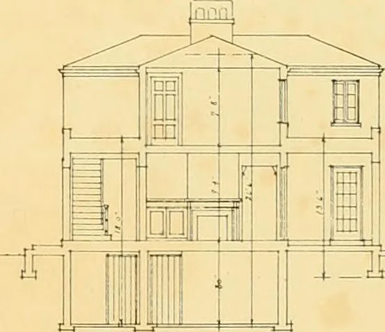 An illustration from How to plan, finance and build your home [by] the Architects’ small house service bureau., 1922, leaf 38