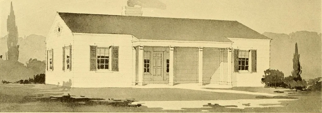 An illustration from How to plan, finance and build your home [by] the Architects’ small house service bureau., 1922, leaf 51