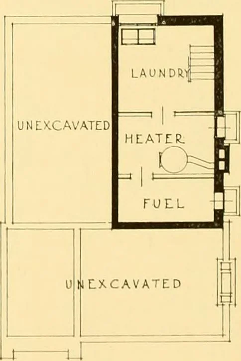 An illustration from How to plan, finance and build your home [by] the Architects’ small house service bureau., 1922, leaf 53