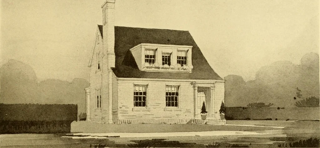 An illustration from How to plan, finance and build your home [by] the Architects’ small house service bureau., 1922, leaf 54
