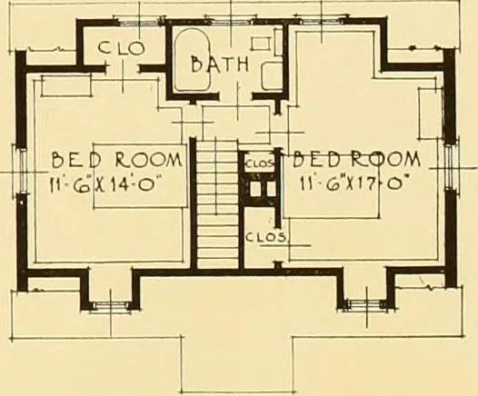 An illustration from How to plan, finance and build your home [by] the Architects’ small house service bureau., 1922, leaf 60