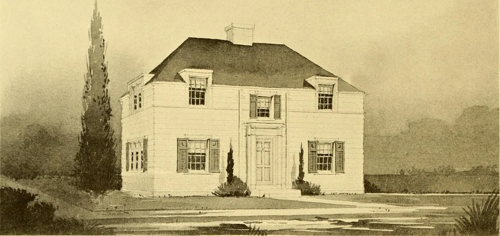 An illustration from How to plan, finance and build your home [by] the Architects’ small house service bureau., 1922, leaf 73