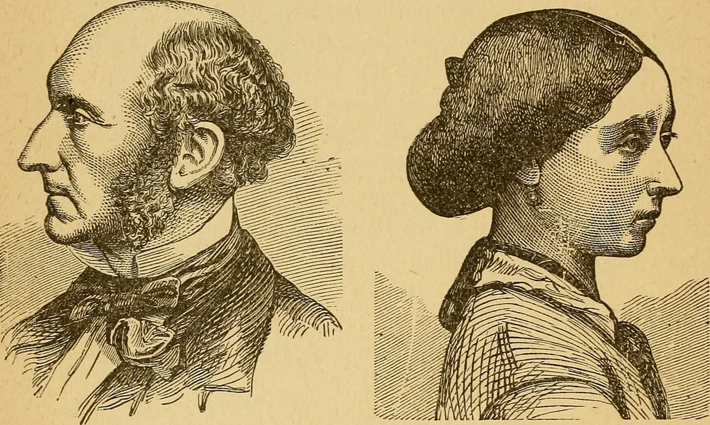 An illustration from How to read character : a new illustrated hand-book of phrenology and physiognomy, for students and examiners : with a descriptive chart, 1890, leaf 101