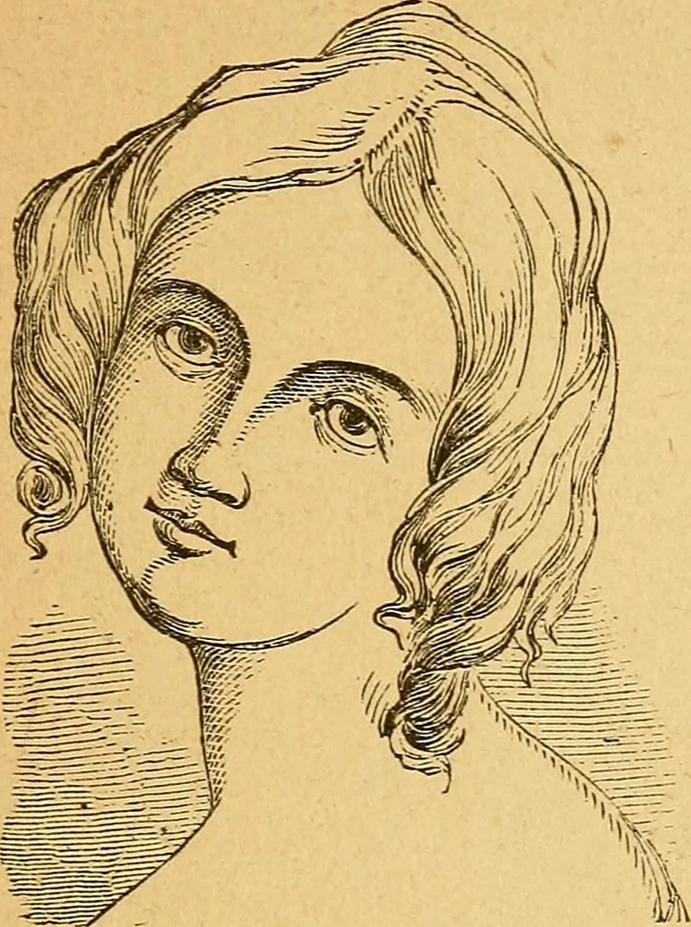 An illustration from How to read character : a new illustrated hand-book of phrenology and physiognomy, for students and examiners : with a descriptive chart, 1890, leaf 126