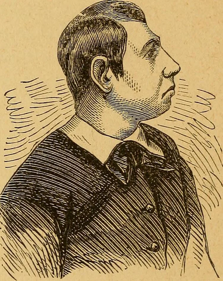 An illustration from How to read character : a new illustrated hand-book of phrenology and physiognomy, for students and examiners : with a descriptive chart, 1890, leaf 35