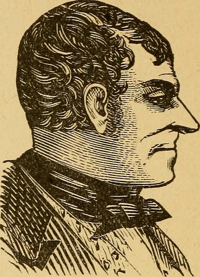An illustration from How to read character : a new illustrated hand-book of phrenology and physiognomy, for students and examiners : with a descriptive chart, 1890, leaf 89