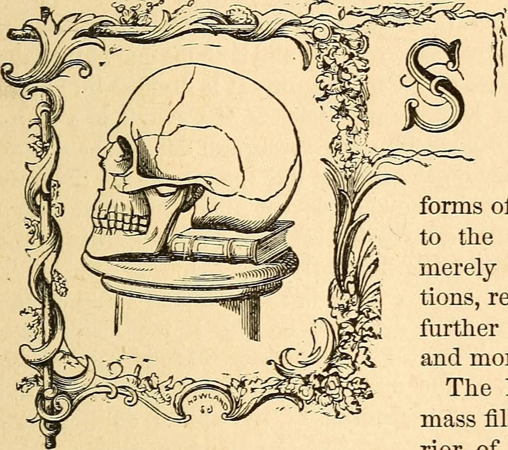 An illustration from How to read character : a new illustrated hand-book of phrenology and physiognomy, for students and examiners; with a descriptive chart, 1891, leaf 10