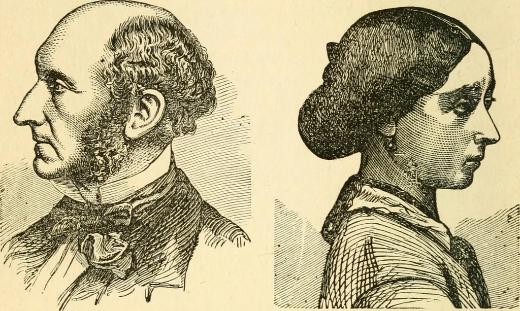 An illustration from How to read character : a new illustrated hand-book of phrenology and physiognomy, for students and examiners; with a descriptive chart, 1891, leaf 101