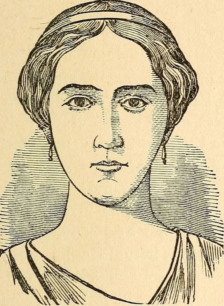 An illustration from How to read character : a new illustrated hand-book of phrenology and physiognomy, for students and examiners; with a descriptive chart, 1891, leaf 128