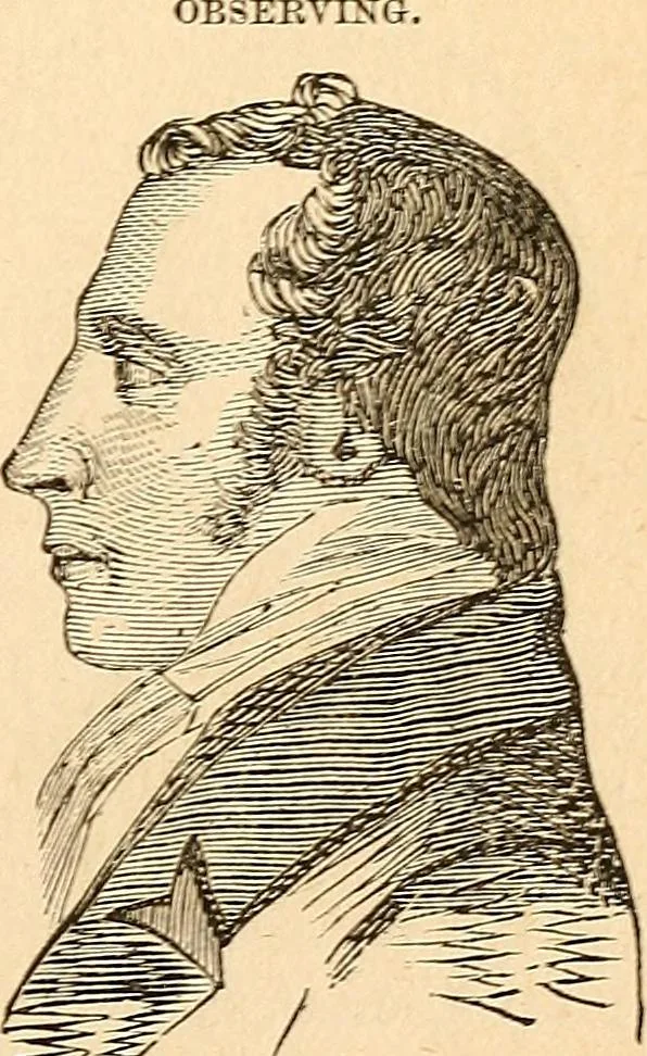 An illustration from How to read character : a new illustrated hand-book of phrenology and physiognomy, for students and examiners; with a descriptive chart, 1891, leaf 130
