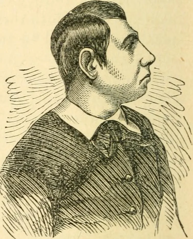 An illustration from How to read character : a new illustrated hand-book of phrenology and physiognomy, for students and examiners; with a descriptive chart, 1891, leaf 35