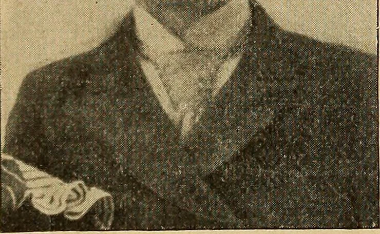 An illustration from How to read the human head and face, 1903, leaf 105