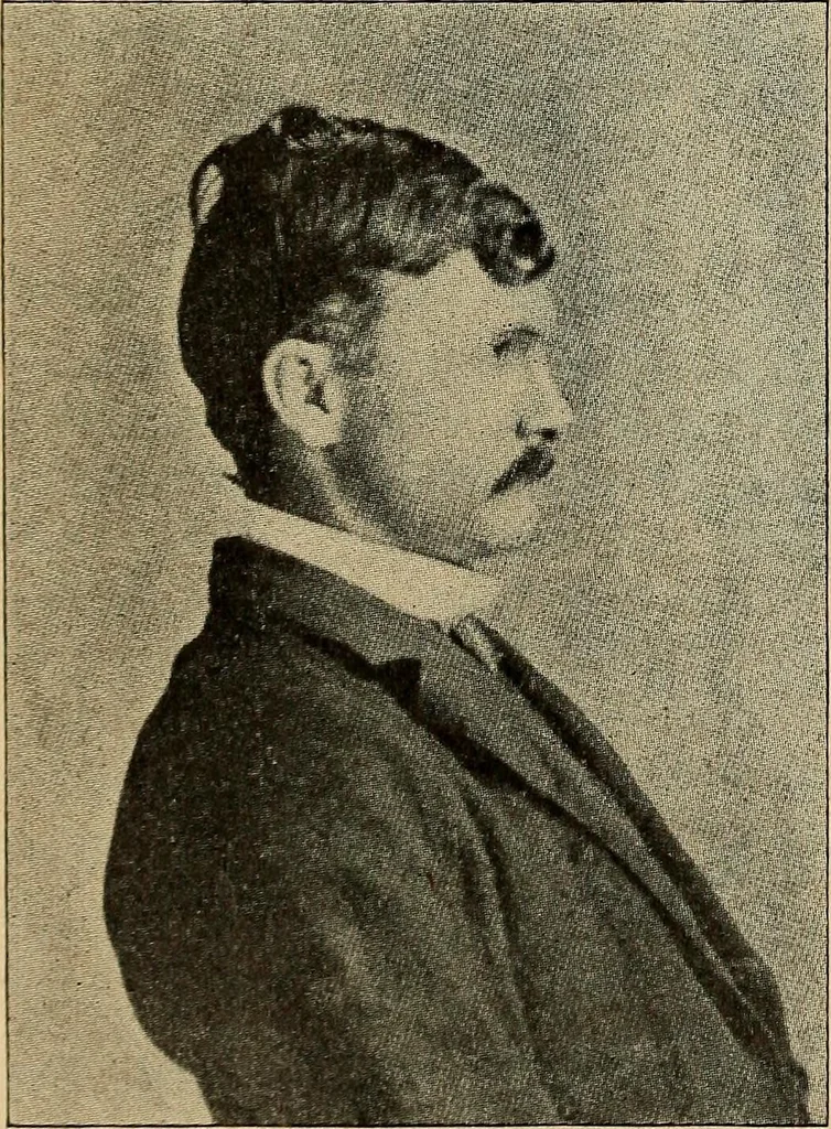 An illustration from How to read the human head and face, 1903, leaf 57