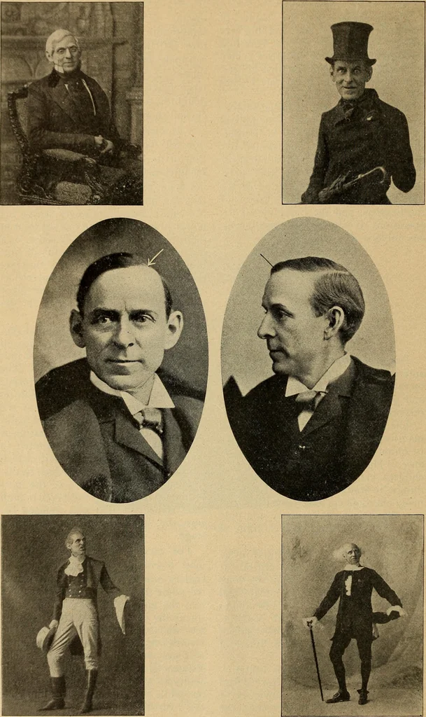 An illustration from How to read the human head and face, 1903, leaf 63