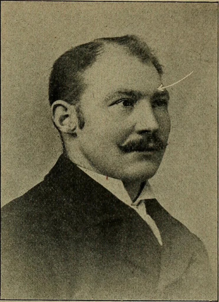 An illustration from How to read the human head and face, 1903, leaf 70