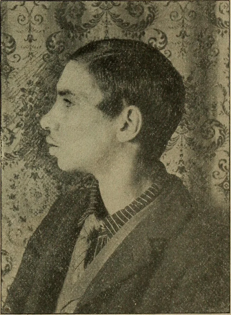 An illustration from How to read the human head and face, 1903, leaf 72